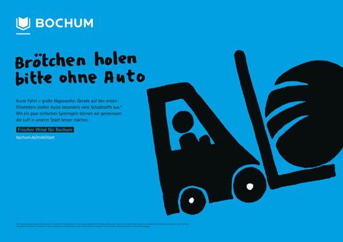 Plakat Luftreinhaltekampagne - Copyright: Agentur:  Scholz & Volkmer GmbH