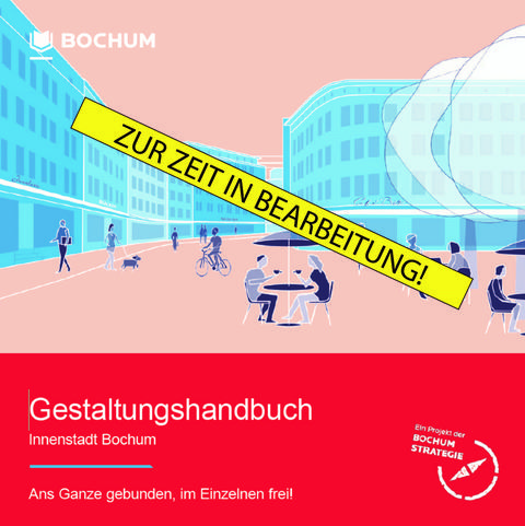 Cover des Gestaltungshandbuchs Innenstadt Bochum