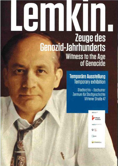 Plakat der Lemkin-Ausstellung