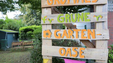 Auch "Grummes Grüne Gartenoase" hat der "Leben im Stadtteil e.V." innitiiert.