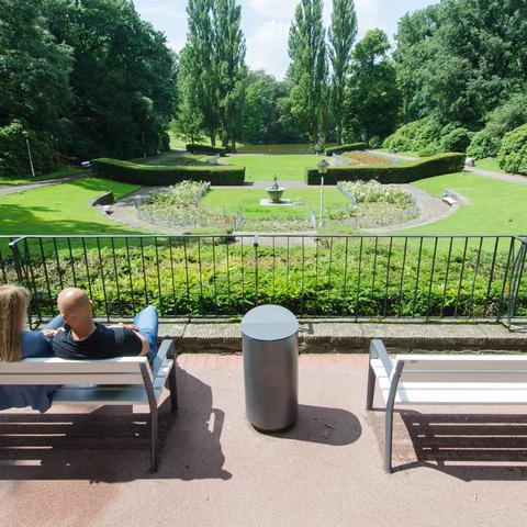 Der Rosengarten im Bochumer Stadtpark