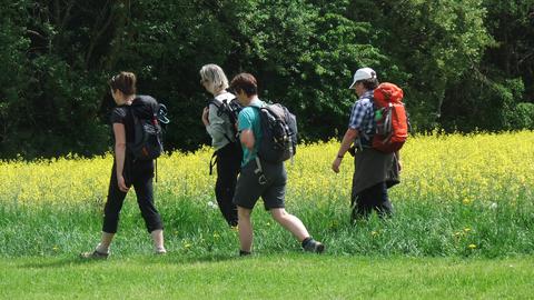 Wandergruppe in Witten 