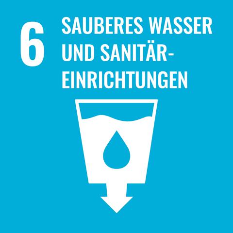 Icon 6 Sauberes Wasser und Sanitäreinrichtungen